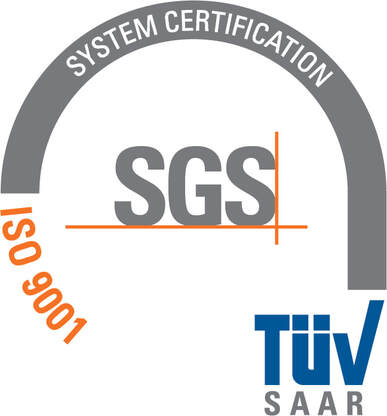 ISO 9001 TÜV Saar Zertifikat